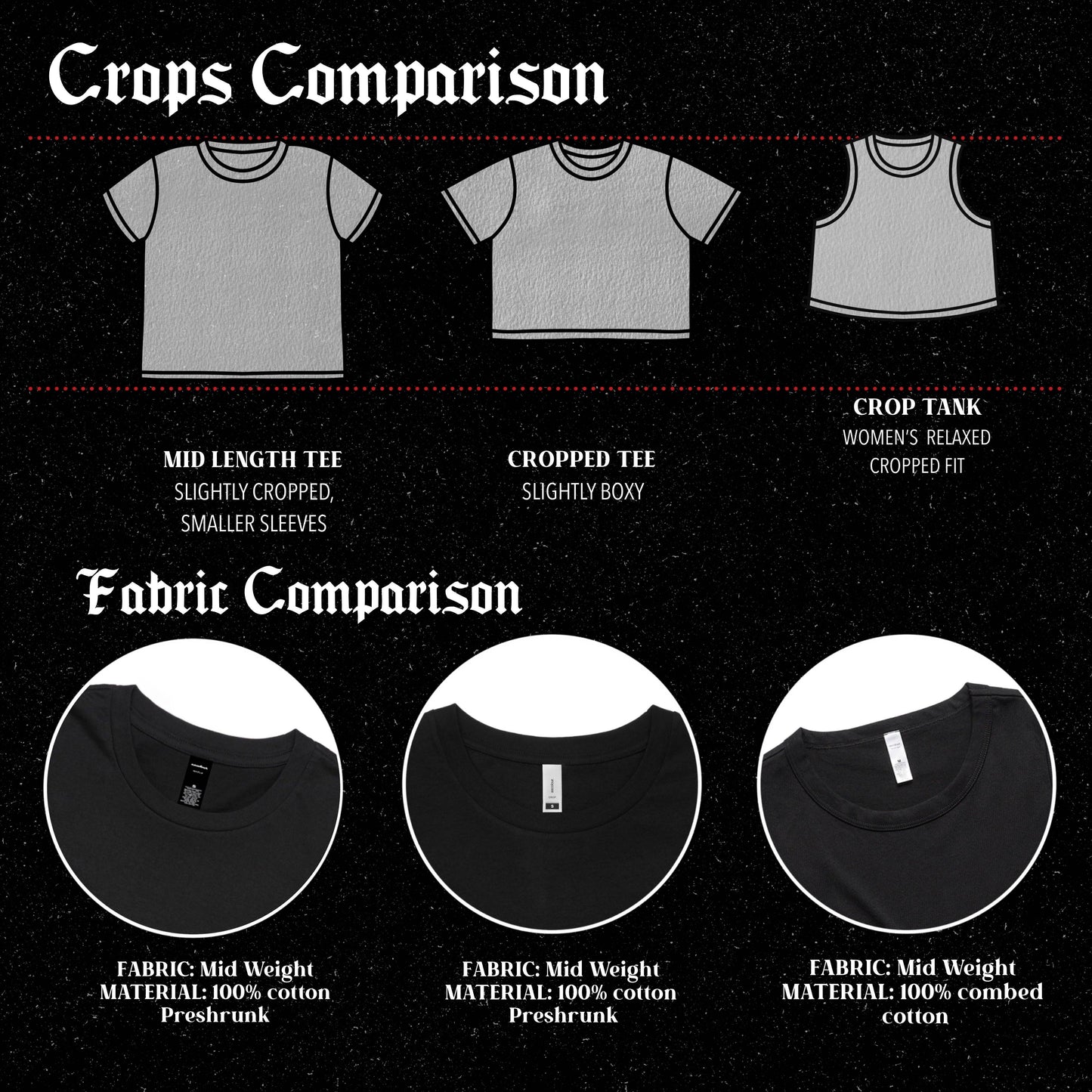 Cruel World Crop Tee