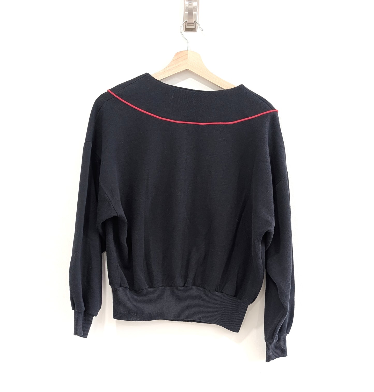 V-Neck Nautical Sweater