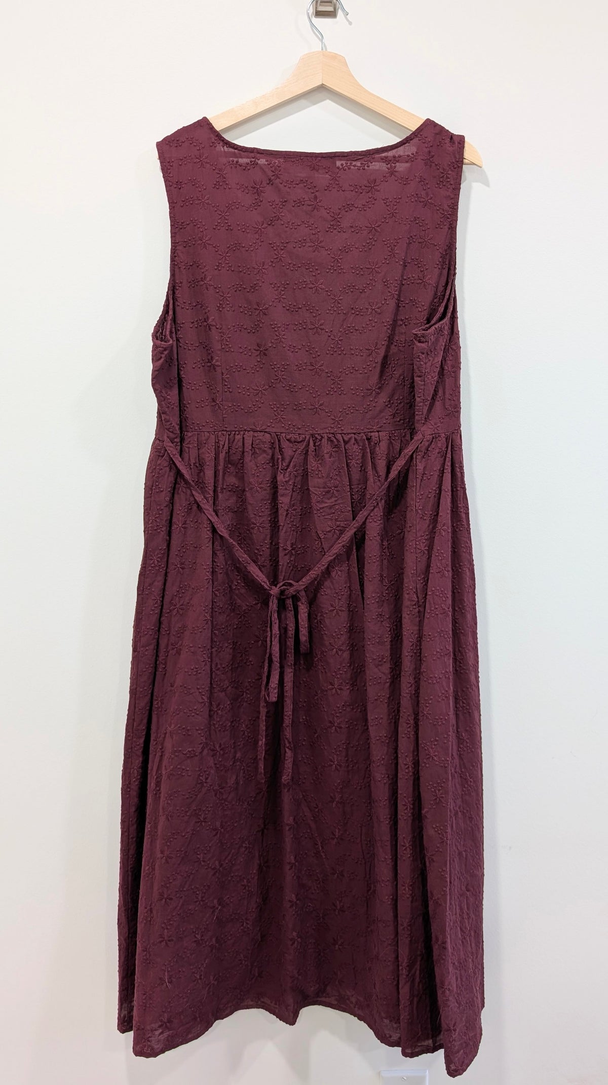 Red Textured Dress (1X)