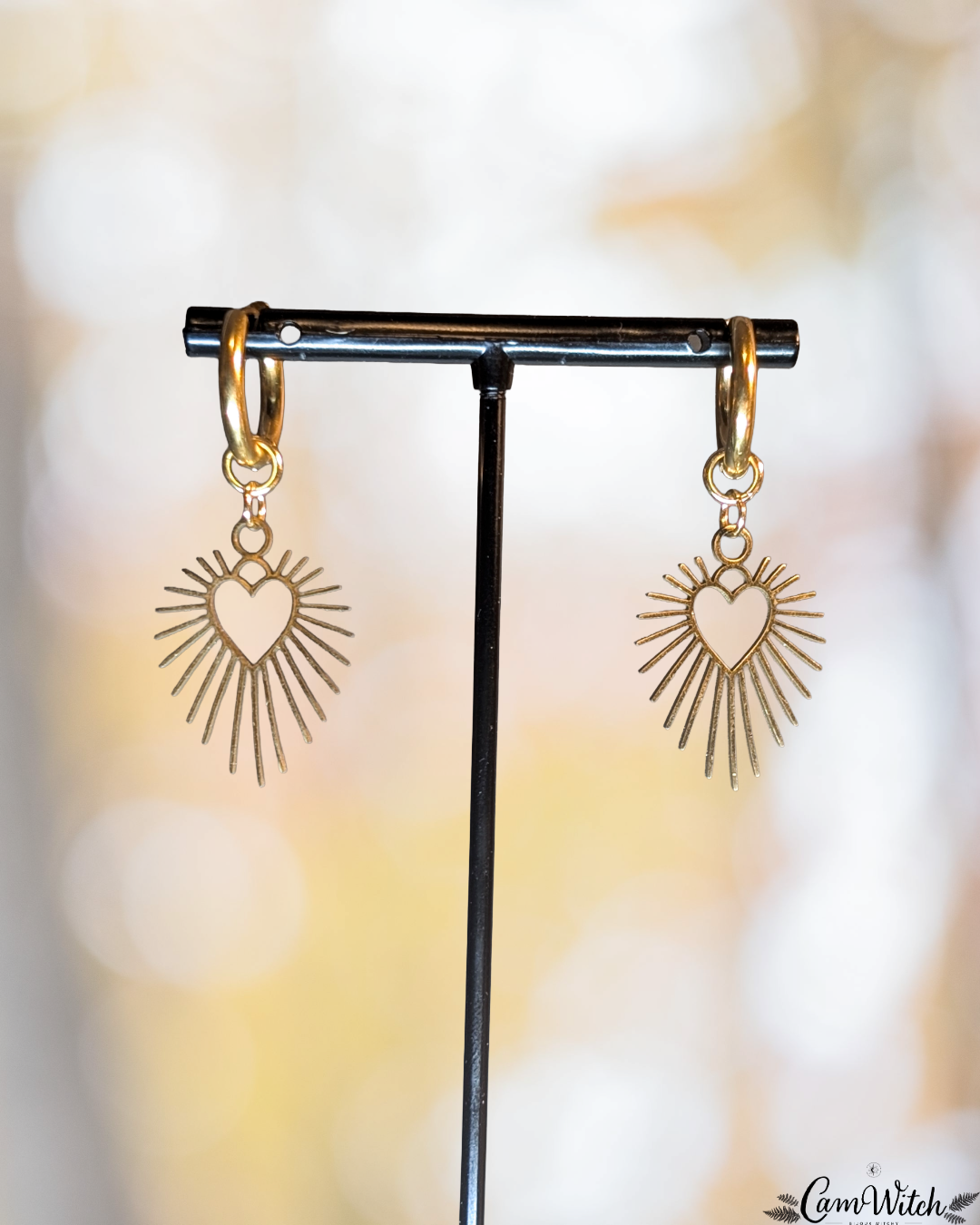APHRODITE | Chainmail Gold Earrings