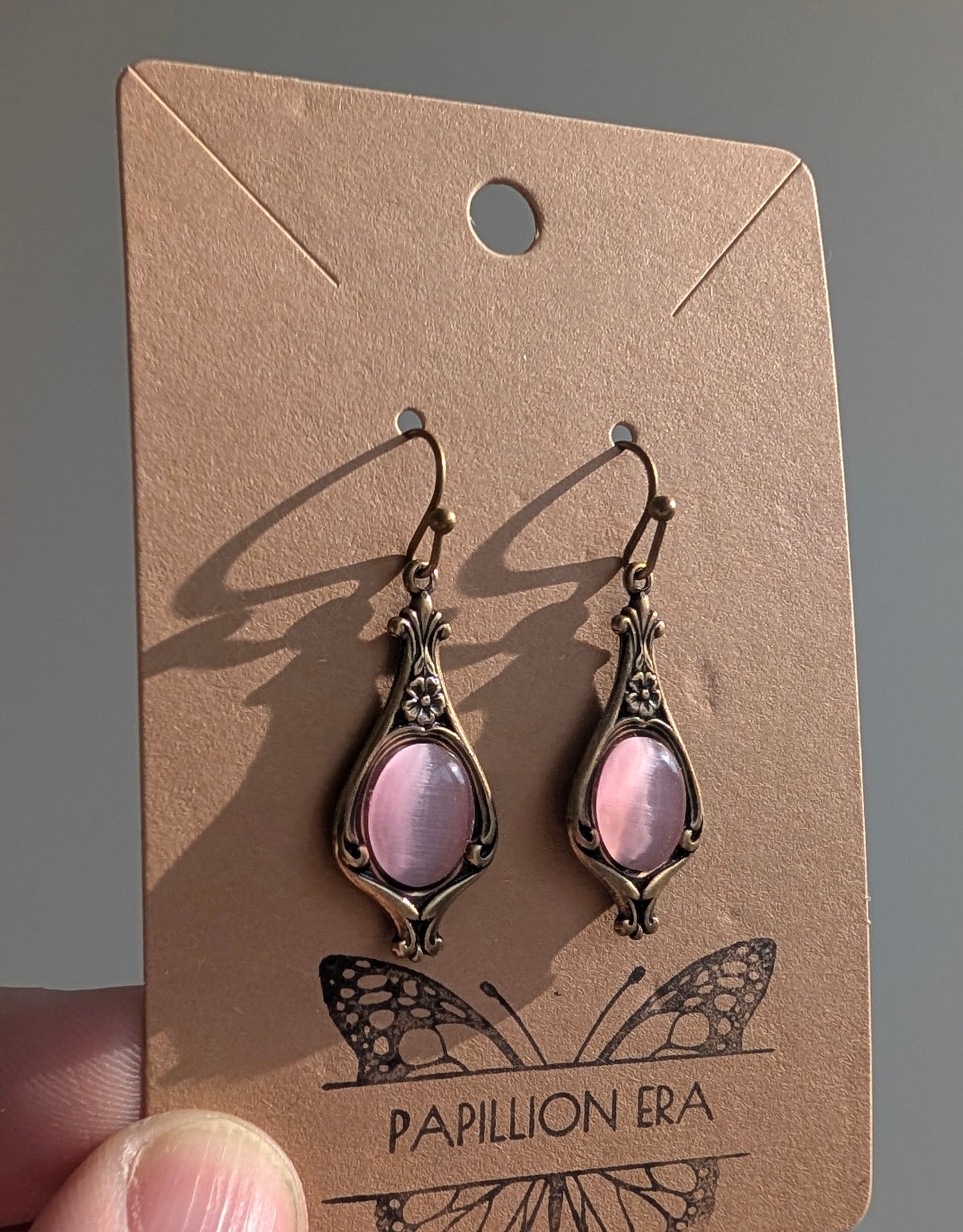 Victorian Pink Earrings
