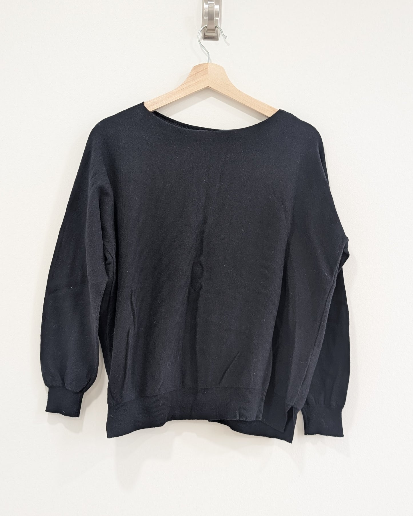 Long Sleeve Black Celestial Sweater