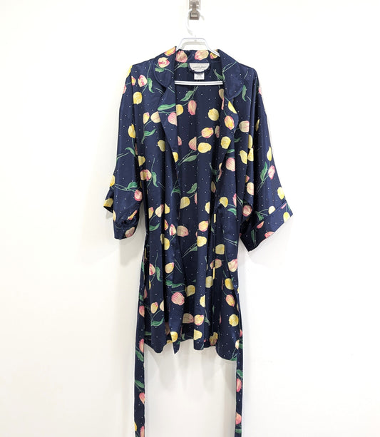 Tulip Print Robe