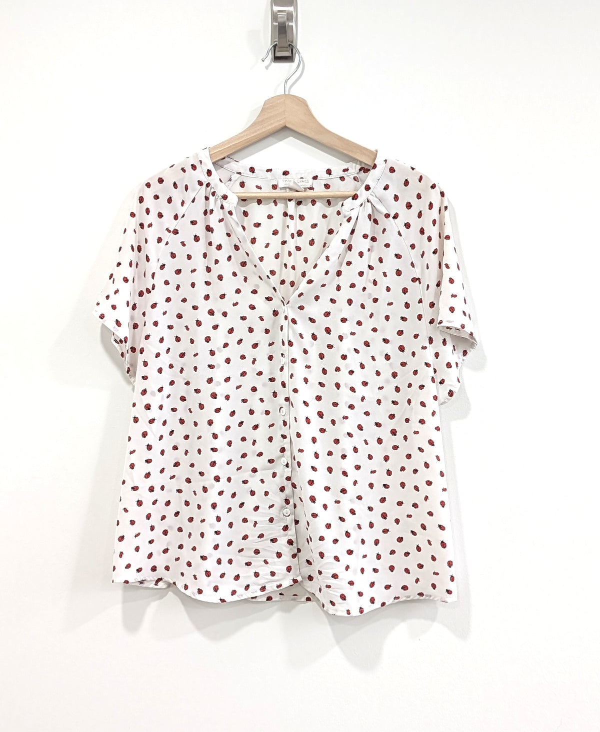 Ladybug Print Shirt (XL)