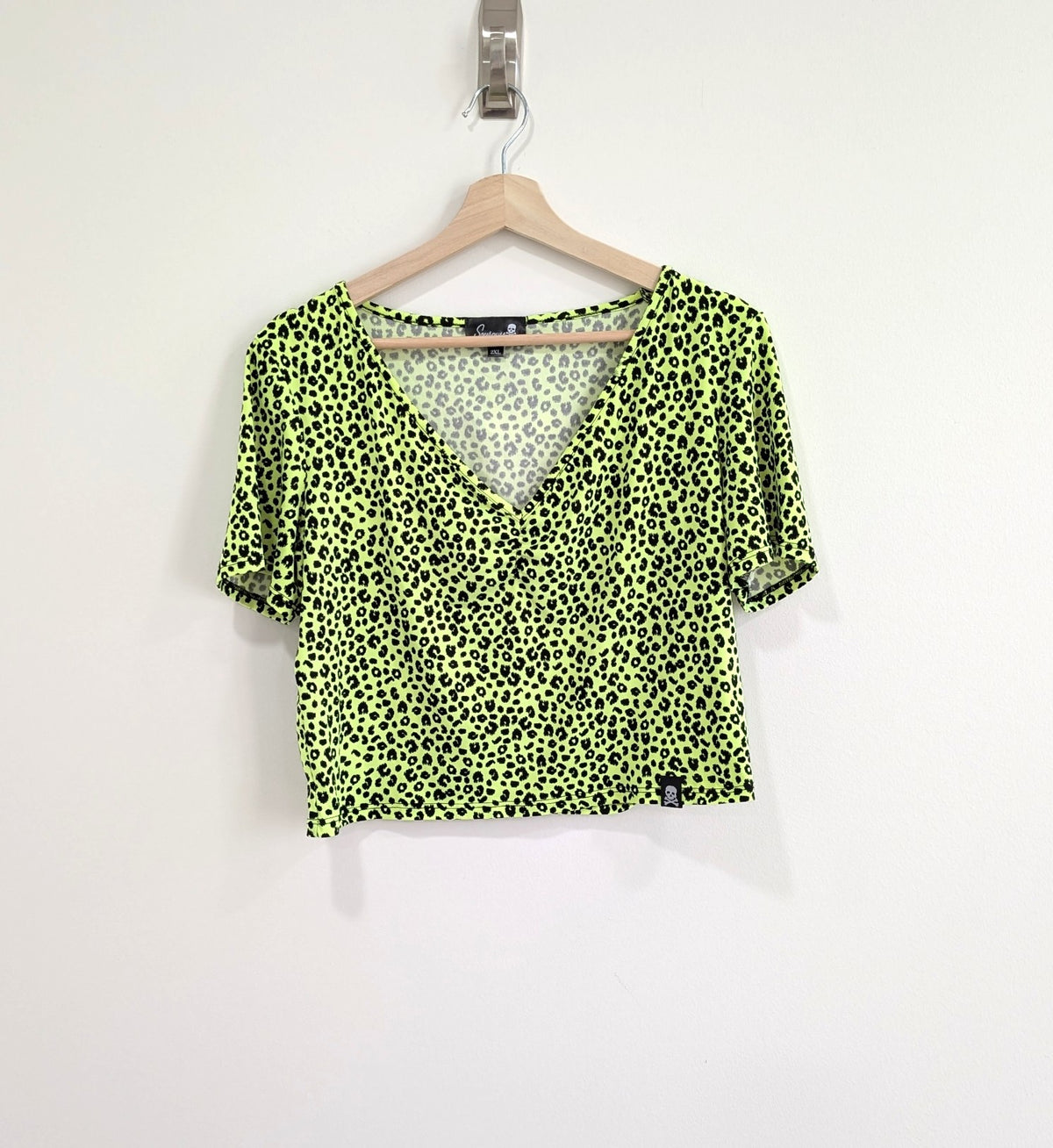 Neon Green Leopard Print Set (2X)