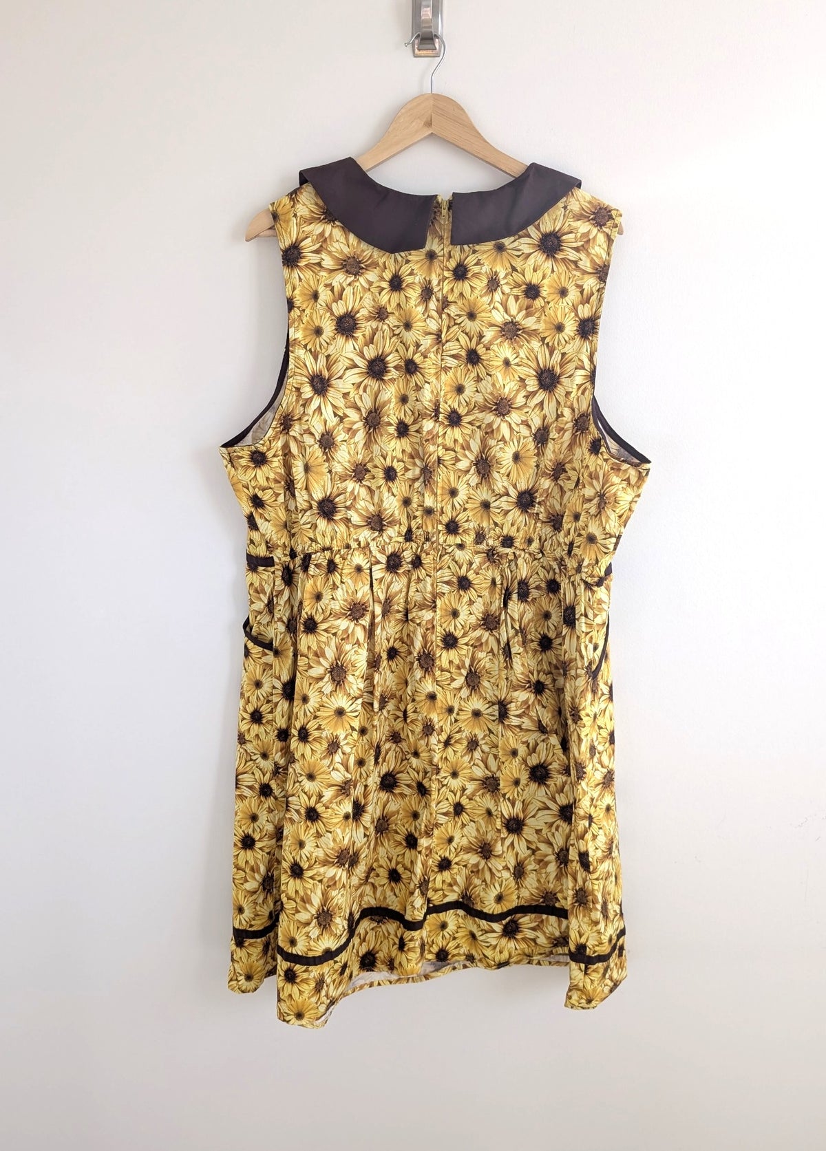 Sunflower Print Dress (4X)