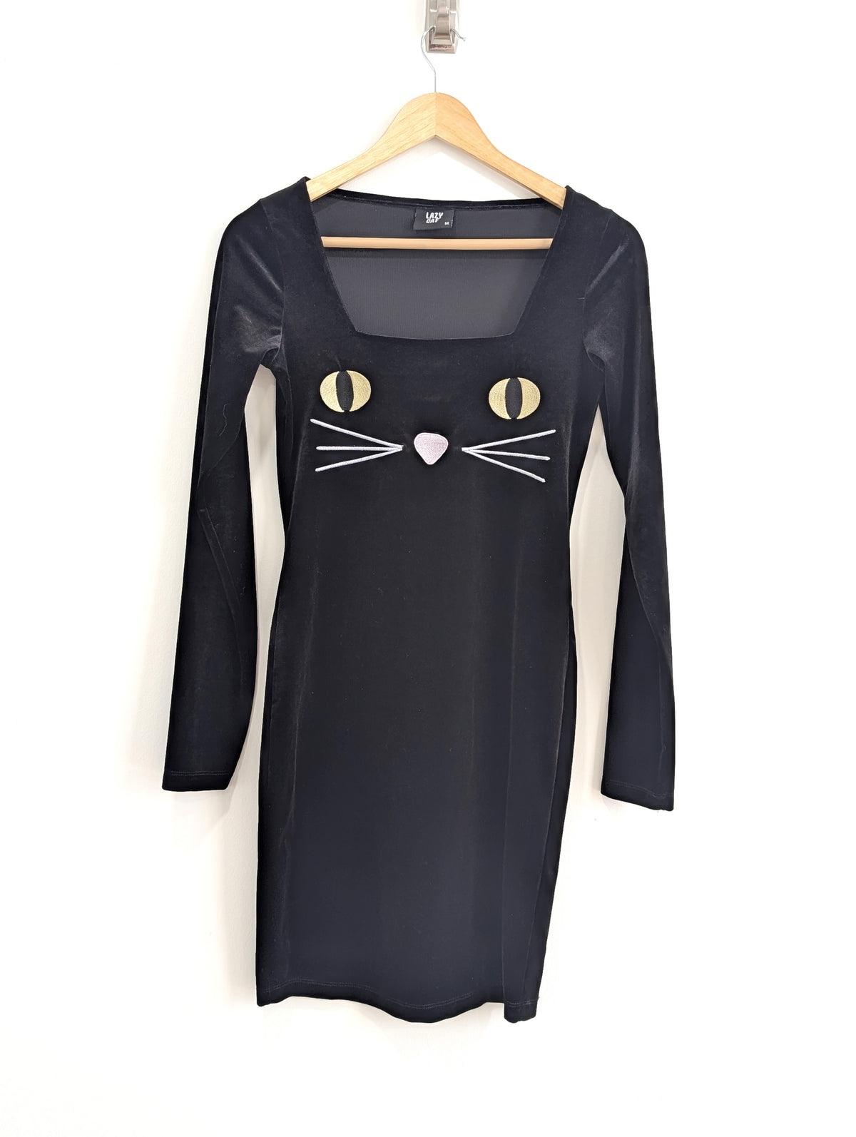 Black Cat Dress (Medium)