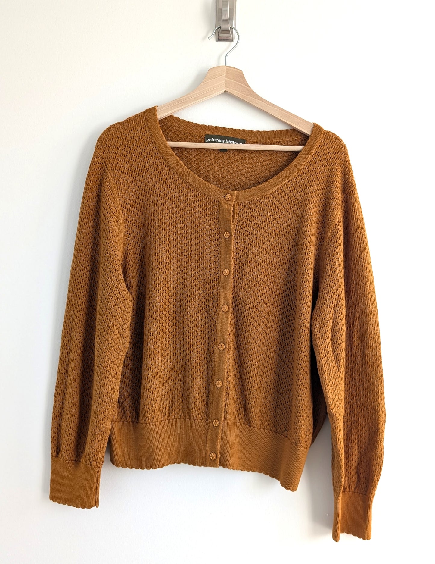 Mustard Long Sleeve Cardigan